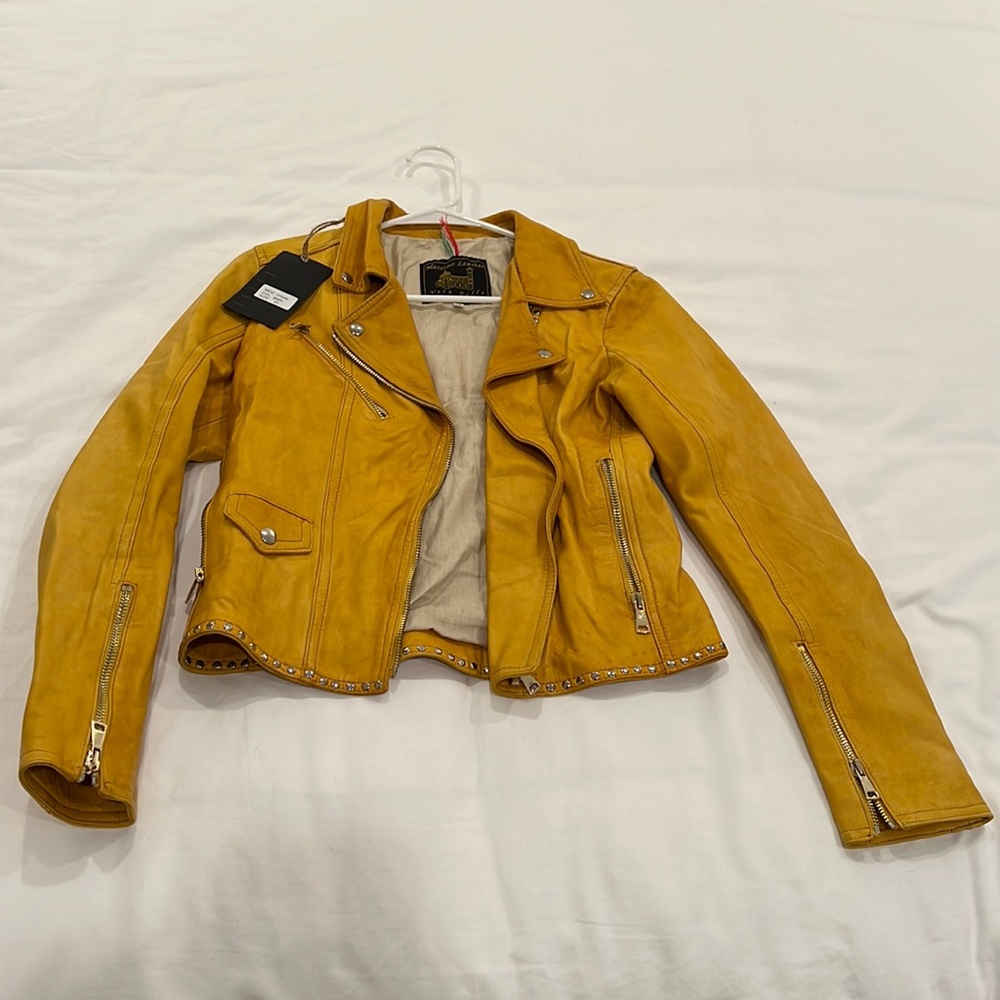 Real Italian leather jacket
